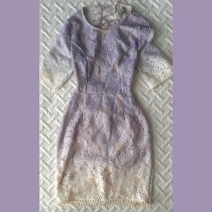 Angel Biba from Australia. Australian size 8/US size 4. Lavender/White.